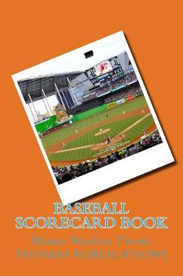 Book cover for Baseball Scorecard Book