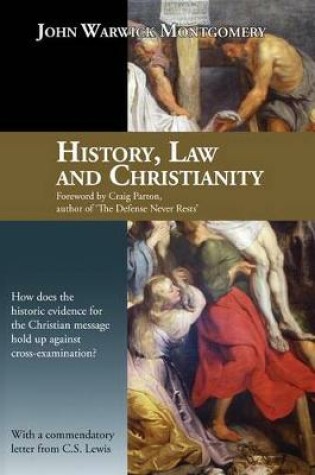 Cover of History, Law and Christianity