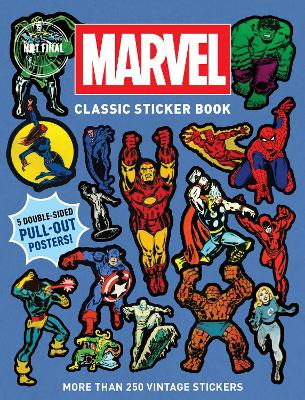 Book cover for Marvel Classic Sticker Book