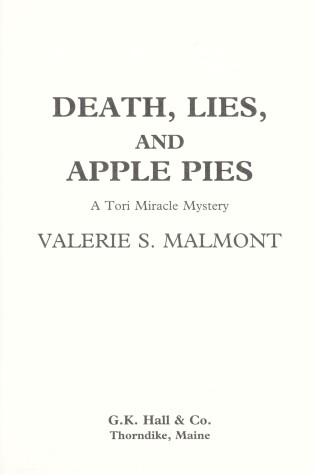 Cover of Death, Lies, and Apple Pies