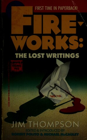 Book cover for Fireworks: the Lost Writings