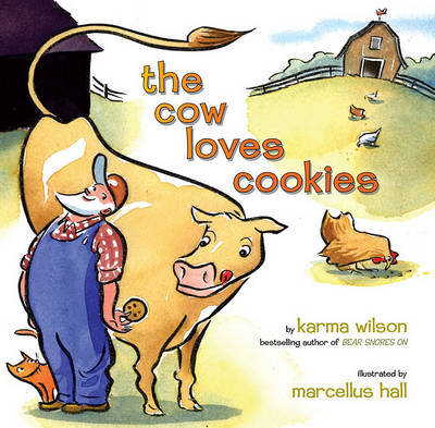 Book cover for The Cow Loves Cookies
