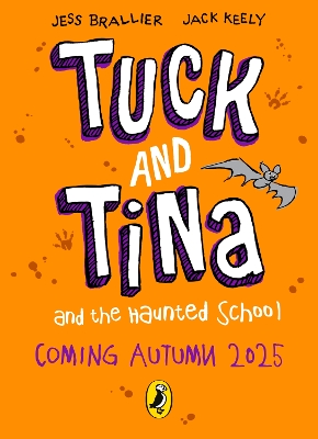 Book cover for Tuck and Tina and the Haunted School