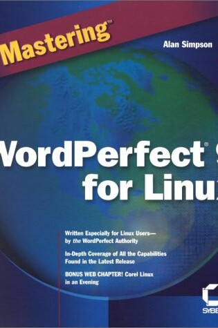 Cover of Mastering WordPerfect 9 for Linux