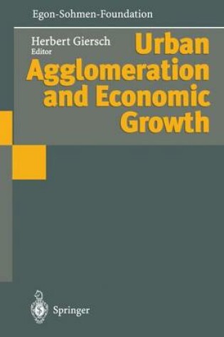 Cover of Urban Agglomeration and Economic Growth