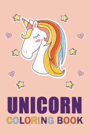 Cover of Unicorn coloring book