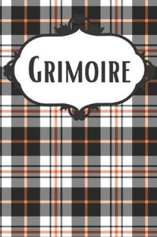 Cover of Halloween Plaid Witch Grimoire