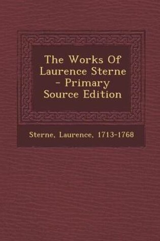 Cover of The Works of Laurence Sterne