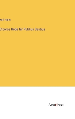 Book cover for Ciceros Rede f�r Publius Sestius