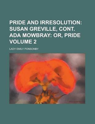 Book cover for Pride and Irresolution Volume 2