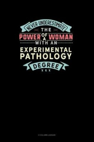 Cover of Never Underestimate The Power Of A Woman With An Experimental Pathology Degree