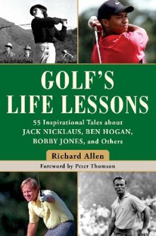 Cover of Golf's Life Lessons