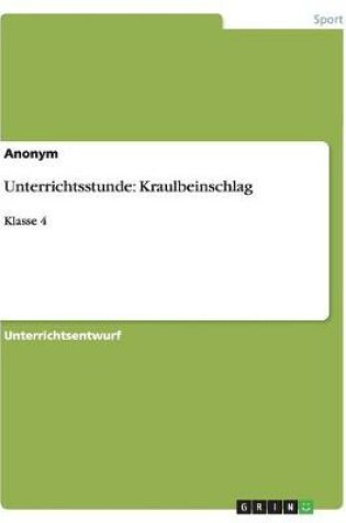 Cover of Unterrichtsstunde