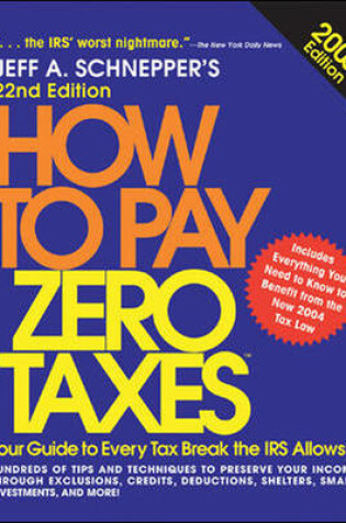 Cover of How to Pay Zero Taxes, 2005