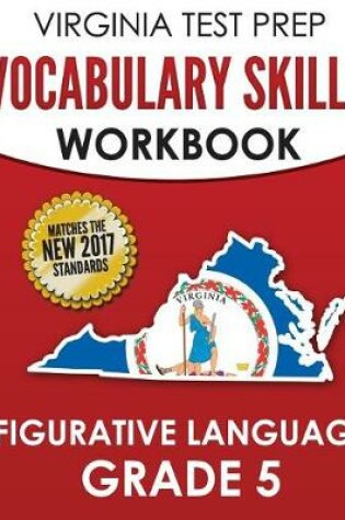 Cover of Virginia Test Prep Vocabulary Skills Workbook Figurative Language Grade 5
