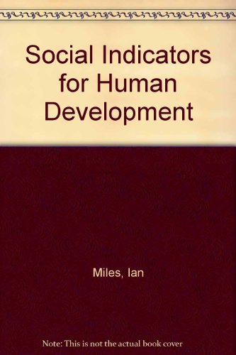 Book cover for Social Indicators for Human Development