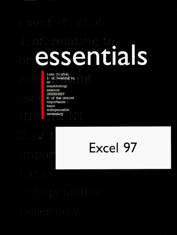 Book cover for Excel 97 Essentials