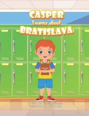 Book cover for Casper Learns about Bratislava