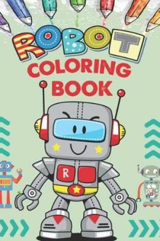 Cover of Robot coloring book