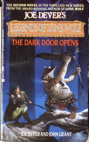 Book cover for The Dark Door Opens