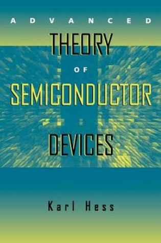 Cover of Advanced Theory of Semiconductor Devices