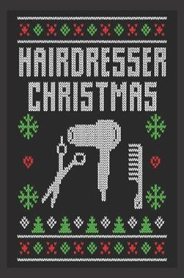Book cover for hairdresser Christmas