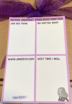 Book cover for Notes Against Procrastination NOTEPAD