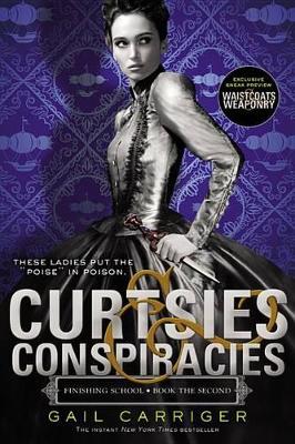 Book cover for Curtsies & Conspiracies - Free Preview Edition (the First 87 Pages)
