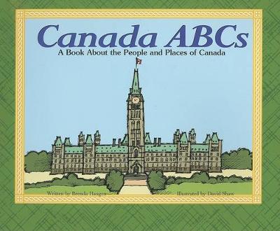 Book cover for Canada ABCs: A Book About the People and Places of Canada