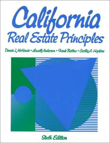 Book cover for California Real Estate Principle Scd