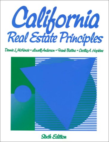 Cover of California Real Estate Principle Scd