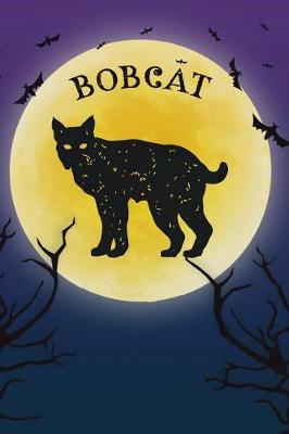 Book cover for Bobcat Lynx Notebook Halloween Journal