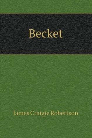 Cover of Becket