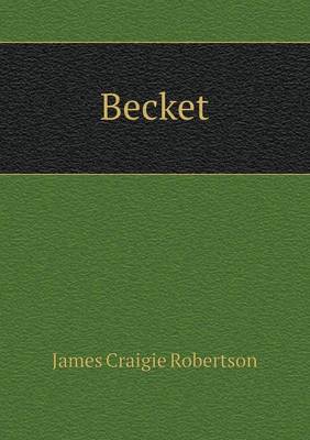 Book cover for Becket