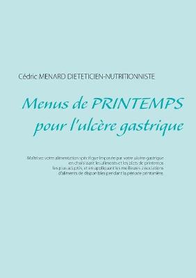 Book cover for Menus de printemps pour l'ulcère gastrique