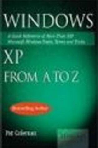 Cover of Windows Xp from a-Z