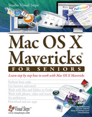 Book cover for Mac OS X Mavericks for Seniors