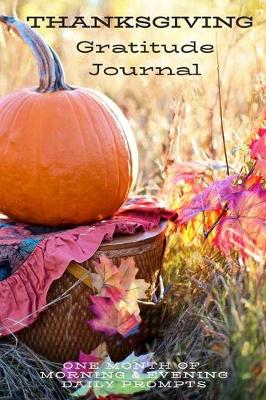 Book cover for Thanksgiving Gratitude Journal