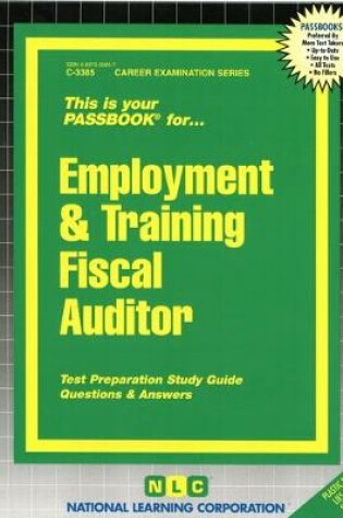 Cover of Employment & Training Fiscal Auditor