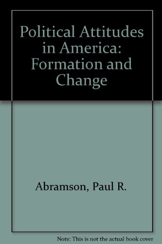 Book cover for Political Attitudes in America