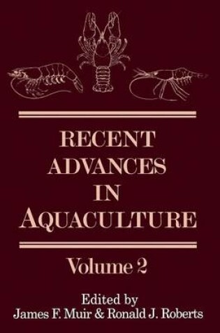 Cover of Recent Advances in Aquaculture