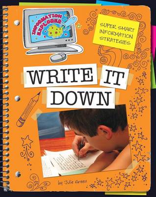 Cover of Write It Down