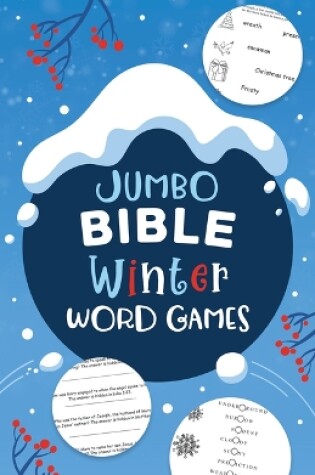 Cover of Jumbo Bible Winter Word Games