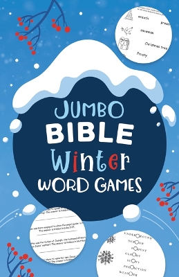 Book cover for Jumbo Bible Winter Word Games