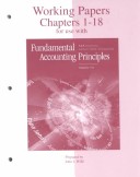 Book cover for Working Papers, Chapters 1-18 for Use with Fundamental Accounting Principles