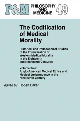 Book cover for The Codification of Medical Morality