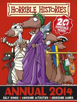 Book cover for Horrible Histories Annual 2014