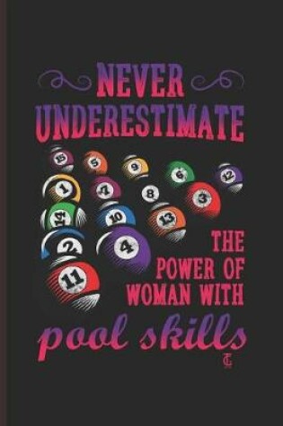 Cover of Never Under Estimate the Power of Woman with Pool Skill