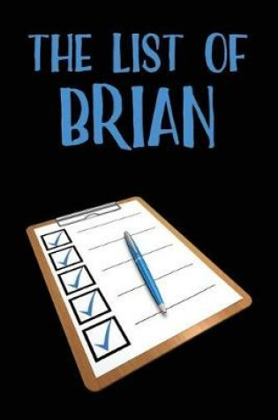 Cover of The List of Brian