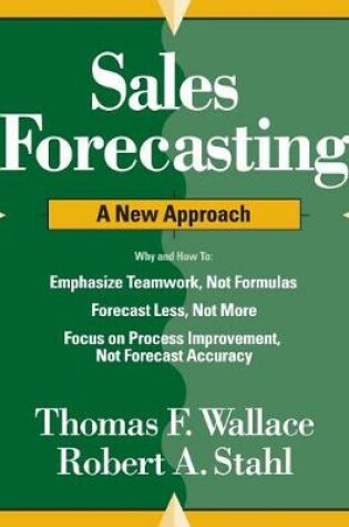 Cover of Sales Forecasting A New Approach